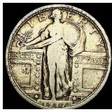 1917 Type 1 Standing Liberty Quarter LIGHTLY  CIR
