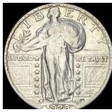 1928-D Standing Liberty Quarter NEARLY  UNCIRCULA