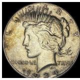 1934 Silver Peace Dollar CLOSELY UNCIRCULATED
