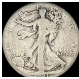 1921-S Walking Liberty Half Dollar NICELY  CIRCUL