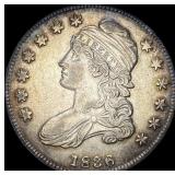 1836 Capped Bust Half Dollar CLOSELY UNCIRCULATED