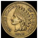 1859 Copper-Nickel Indian Head Cent CLOSELY UNCIRC