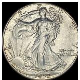 1942 Silver Half Dollar (Walking Liberty) UNCIRCUL