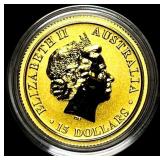 2016 1/10 oz Gold Australian Wedge-Tailed Eagle $1