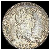 1829 Spain 1 Real Madrid Mint LIGHTLY CIRCULATED