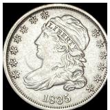 1835 Capped Bust Dime CLOSELY UNCIRCULATED