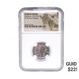Roman Gallienus, AD 253-268 BI Dbl-Denarius NGC V