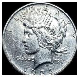 1923 Silver Peace Dollar CLOSELY UNCIRCULATED
