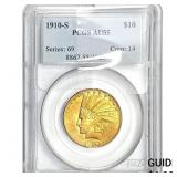 1910-s $10 Gold Eagle PCGS AU55