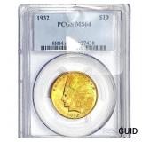 1932 $10 Gold Eagle PCGS MS64