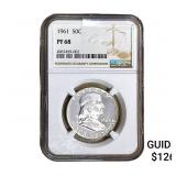 1961 Franklin Half Dollar NGC PF68
