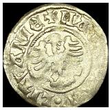 1500s-1600s Lithuria Silver Grosz CLOSELY UNCIRCUL