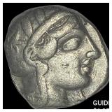 [440-404] BC Attica Athens Silver Owl Tetradrachm