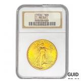 1926 $20 Gold Double Eagle NGC MS63