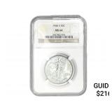 1946-S Walking Liberty Half Dollar NGC MS64