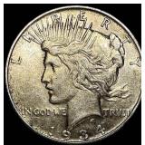 1934-D Silver Peace Dollar CLOSELY UNCIRCULATED