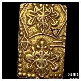 1868-1869 Japan Gold 2 Bu .048 AGW CLOSELY UNCIRCU
