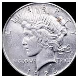 1926 Silver Peace Dollar CHOICE AU