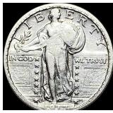 1917-S Type 2 Standing Liberty Quarter  LIGHTLY C
