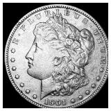 1901-S Silver Morgan Dollar ABOUT  UNCIRCULATED