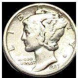 1927-D Mercury Dime LIGHTLY CIRCULATED