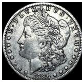 1886-O Silver Morgan Dollar NEARLY UNCIRCULATED