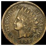 1908-S Indian Head Cent NEARLY UNCIRCULATED