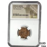 Roman Empire Jovian AD 363-364 AE3 Nummus NGC