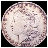 1878 Silver Morgan Dollar LIGHTLY CIRCULATED