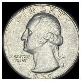 1935-S Silver Washington Quarter UNCIRCULATED