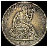 1859-O Silver Half Dollar NEARLY UNCIRCULATED