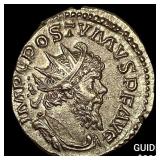 Roman Postumus 260-269 AD Silver Dbl Denararius C