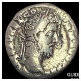 177-192 Roman Commodus Silver Denarius NEARLY UNCI