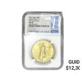 2021 1oz $50 Gold Eagle NGC MS70