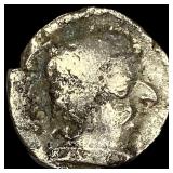 India 278-295 AD Western Satraps Silver Drachm NE