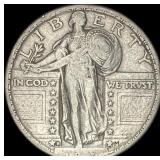 1919-D Standing Liberty Quarter NEARLY  UNCIRCULA
