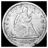 1857 Seated Liberty Quarter CLOSELY  UNCIRCULATED