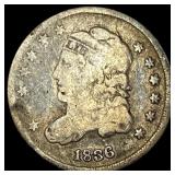 1836 Capped Bust Half Dime NICELY CIRCULATED