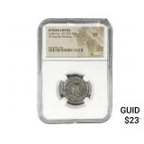 Roman Gallienus, AD 253-268 BI Dbl-Denarius NGC V