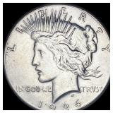 1926 Silver Peace Dollar CLOSELY UNCIRCULATED