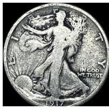 1917 Walking Liberty Half Dollar NICELY CIRCULATED