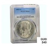 1885-O Morgan Silver Dollar PCGS MS65