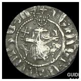 1198-1219 AD Crusades Armenia Silver Tram UNCIRCUL