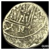 260-167/98 BC Illyria Silver Drachm NEARLY UNCIRCU