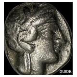 [440-404] BC Attica Athens Silver Owl Tetradrachm