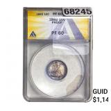 1882 Seated Liberty Dime ANACS PF60