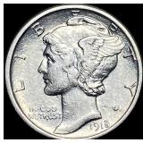 1918-S Mercury Dime UNCIRCULATED