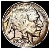 1934-D Buffalo Nickel CLOSELY UNCIRCULATED