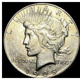 1928 Silver Peace Dollar CLOSELY UNCIRCULATED