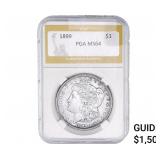 1899 Morgan Silver Dollar PGA MS64